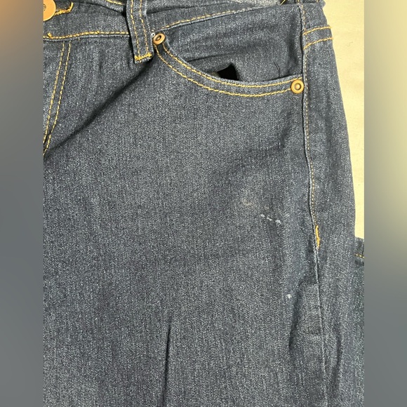 Forever 21 Plus Size Denim Jeans Pants - Size 12 Short - Dark Blue - Women’s - Picture 8 of 9